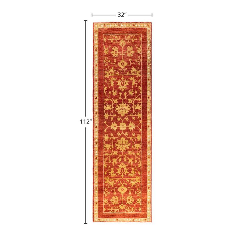 Tapis unique brun / beige 2 pi 8 po x 9 pi 4 po Overyed