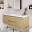 Meuble-lavabo simple 60 po avec plateau en résine-1096555064