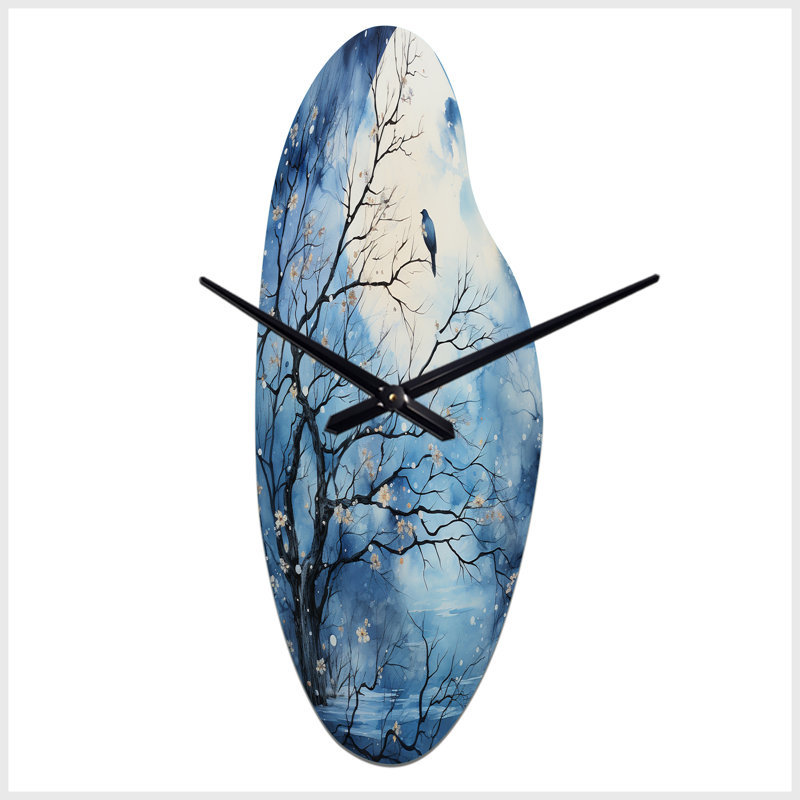 Horloge murale incurvée Gielen, Médium