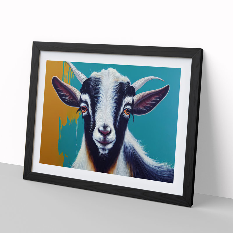 Goat in Colour Vol.2 - Framed Print