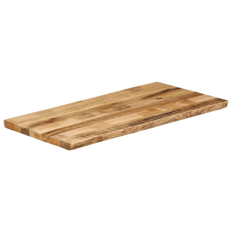 Solid Wood Table Top, 3.8cm H x 120cm W x 60cm D