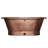 Thales 5' Copper Freestanding Bathtub with Overflow