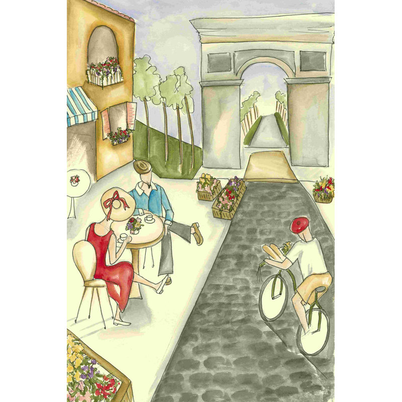 Parisian Holiday II, H 36 po x l 24 po