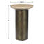 Uttermost Oslo Brass Outdoor Accent Table