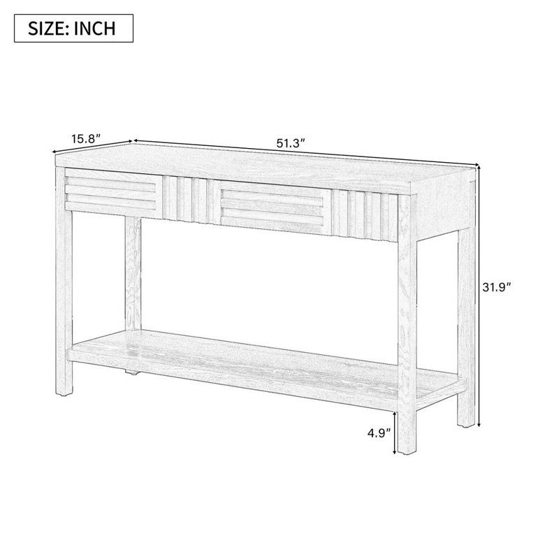 Modern Style Console Table