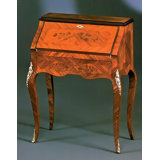 Louis XVI Solid Wood Secretary Desk