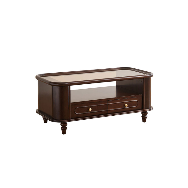 Table basse en bois massif
