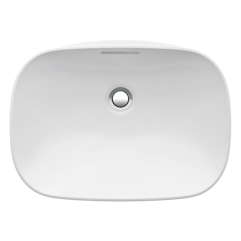 Ino 19.69'' L Bathroom Sink, With Overflow