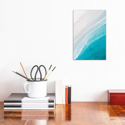 Ocean Split I by Jaxon Roberts - Wrapped Canvas Print