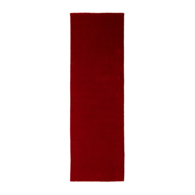 Solid Colour Wool Hand Woven Area Rug