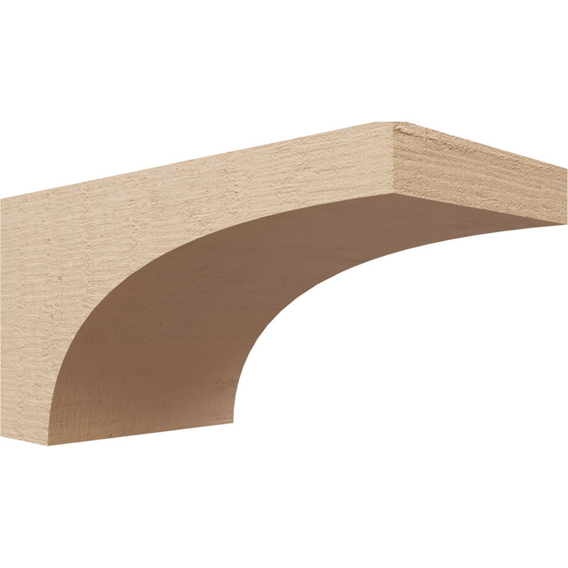 Bois de cèdre brut StockportThane Corbel, apprêté brun clair Stockport, H 7 po x l 7 po x P 14 po