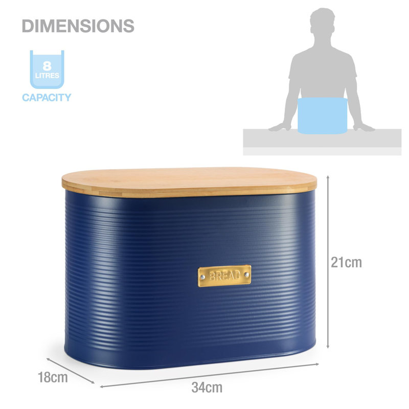 Food Storage Container, Navy Blue