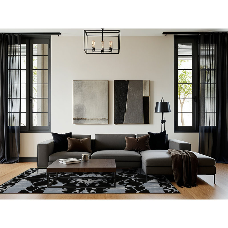 Shadowvine Rug, Round 3'