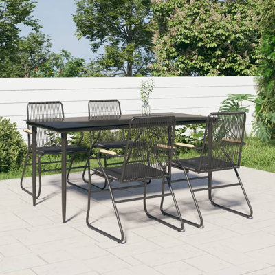 Mastroianni 4 - Person Patio Dining Set Rectangular Table
