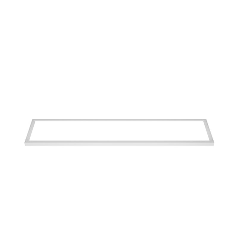 Black Aluminum 48" Rectangular LED Ceiling Light