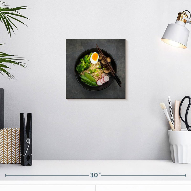 Yarlin Ramen, 10" H x 10" W