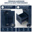 Meuble-lavabo simple autoportant 48 po avec plateau en céramique, tablette réglable, rangement pour porte et barre à serviettes latérale 48 po-1322726187