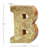 Haddam Text & Numbers Letter Block-244915088-244915093