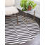 Tapis rayé ivoire / noir Arzilla-404501679-404501719