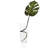 8" Almere Recycled Glass Vase, 27 oz Capacity