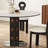 Simple solid wood round table-1948517373