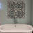 Venice 10" x 10" Patterned Matte Porcelain Floor and Wall Tile