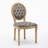 Set Of 2 Upholstered Oval Tufted Side Chair-1915568814