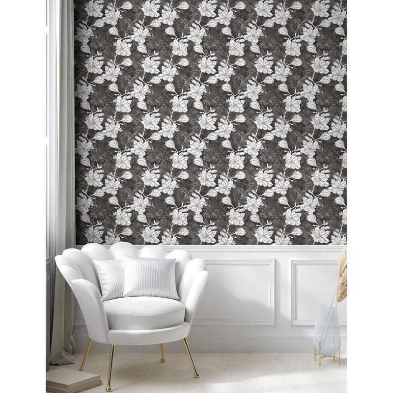 Berenson Roll, L 100 po x l 13 po, Gris taupe foncé / blanc