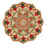 Black/Red/Beige/Ivory/Green