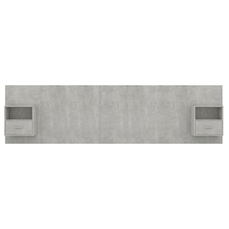 Headboard, Super King (6'), Concrete Grey