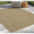 2 Ft. 7 In. X 3 Polypropylene Carpet, Stain , , Natural+White, For Patio, Deck, Living Room, Easy To Maintain, & Pet Earth Collection Area Rug, In., Polypropylene, Neutral Colors, High Traffic Areas,-1642322955