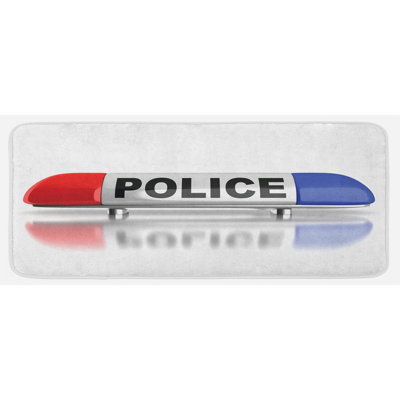 Eclectic Polyester Kitchen Mat