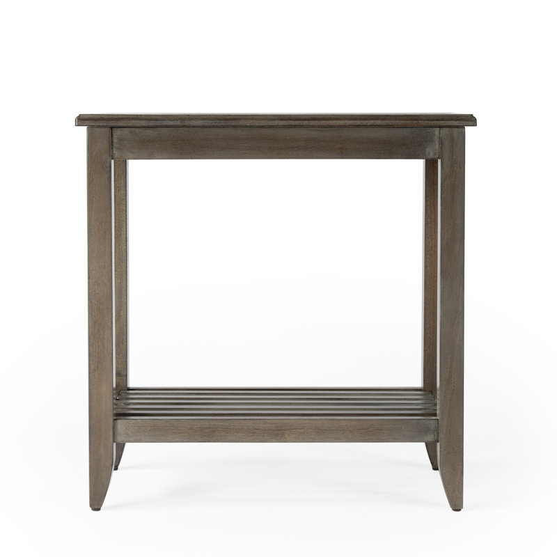 Irvine Side Table, Light Wood