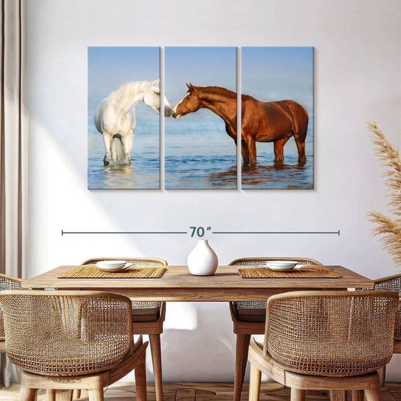Beach Horses, 36" H x 57" W