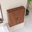 Armoire de salle de bain murale avec porte et tablette-2078114505