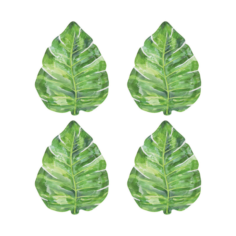 Chittum Monstera 9" Melamine Salad Plate