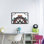 Cadre de course autour d'une roue, design par Christine Simpson Art