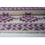 Tapis mauve / ivoire à motif géométrique Shirehampton-26309429