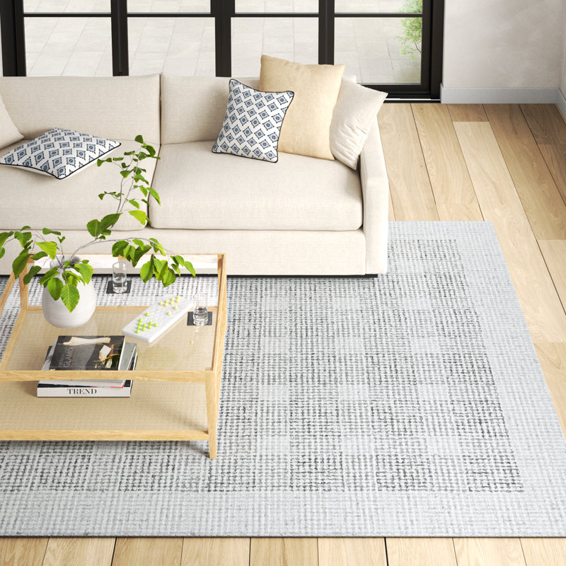 Holland Wool Geometric Rug, Rectangle 8'6" x 11'6"