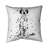 Dalmatian dog - 18"x18" Throw pillow cover - Poly twill - Print on demand-88949195-88949200