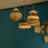 Cleola 3-Light Woven Bell Pendant
