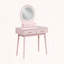 Commode de coiffeuse avec miroir tactile DEL et tiroirs de rangement-1011948661