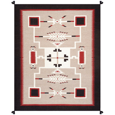 Southwestern Area Rug in Mocha