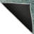 Machine Washable Indoor/Outdoor Xhevrie Teal Rug-2009080500