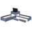 L-Shaped Upholstered Platform Bed With Trundle And Two Drawers Linked With Built-In Desk,Twin