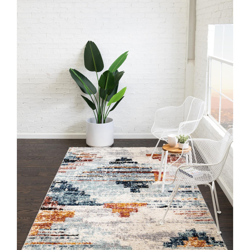 Tucson Geometric Indoor Rug, Rectangle 4' x 6'