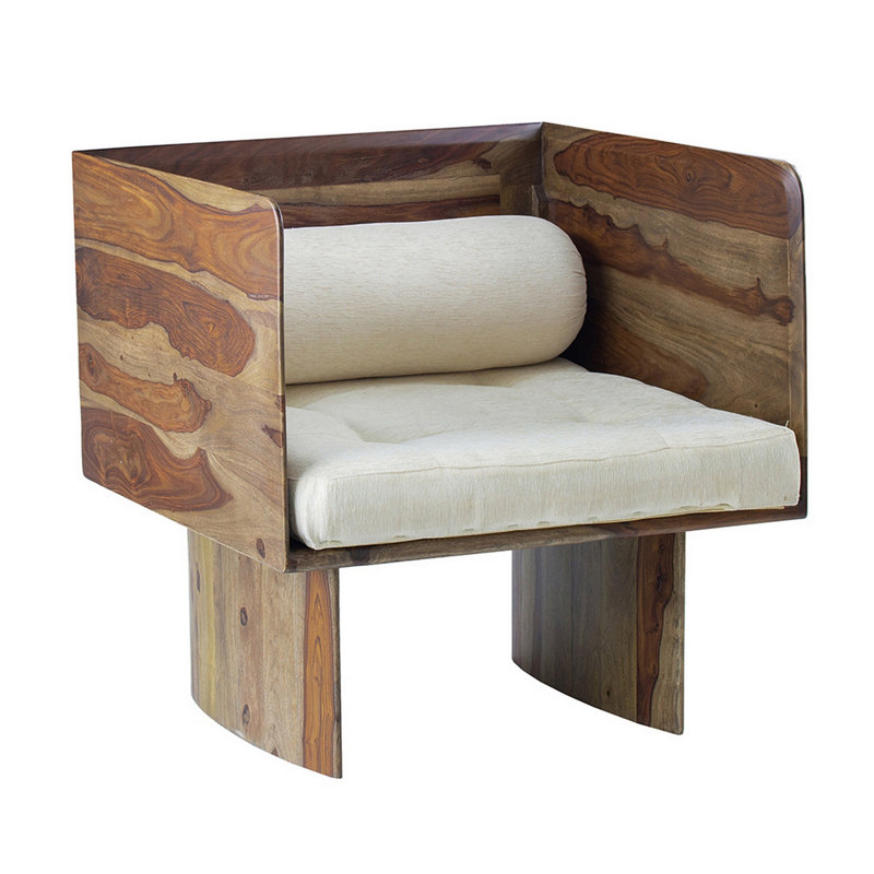 Fauteuil de 27,6 po de large Iselda