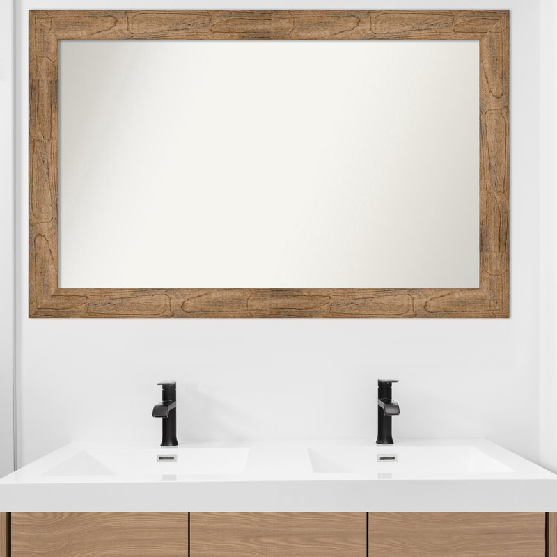 Timmy Solid Wood Wall Mirror, Rectangle, 30.5" x 47.5"