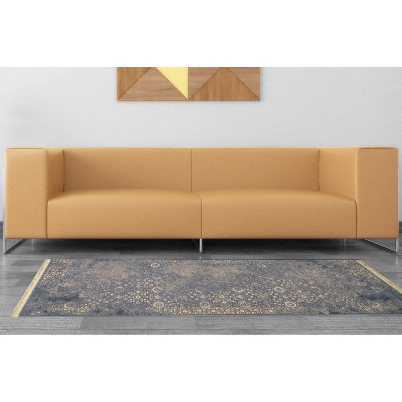 Tapis de la zone brune laine Covington, Tapis de couloir 2 pi 9 po x 8 pi 2 po
