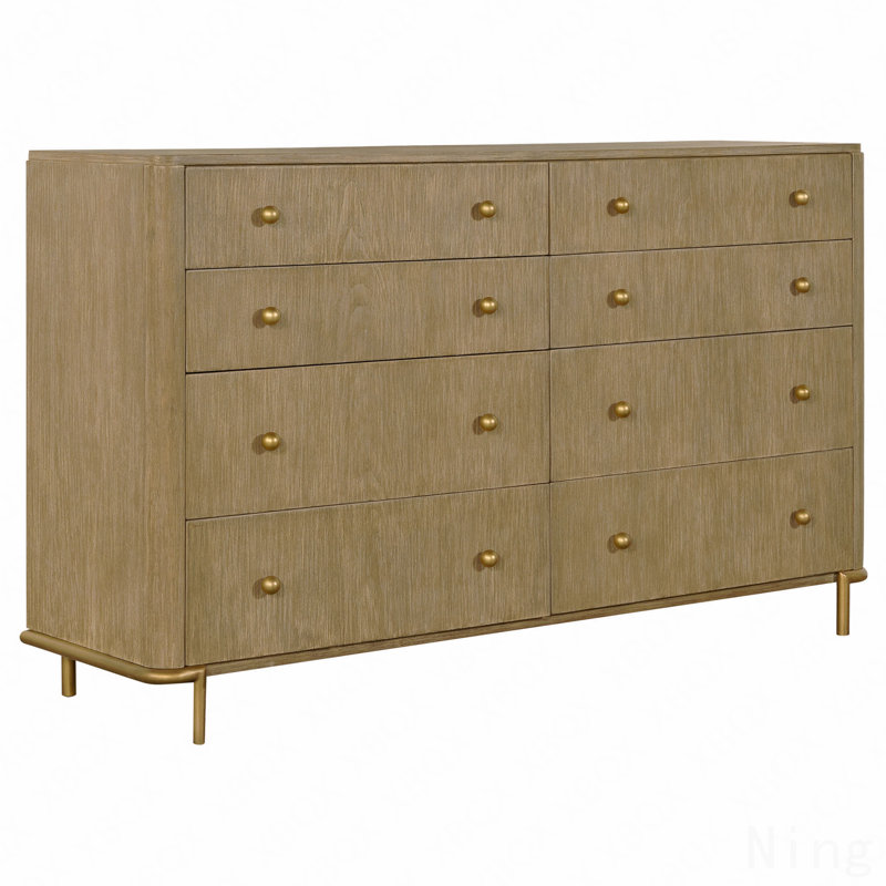 8-Drawer Dresser, Rectangular